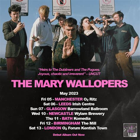 mary wallopers tour dates